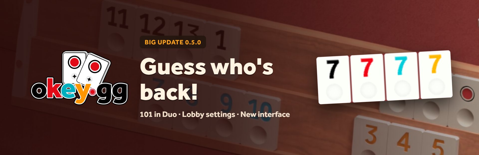 Big update 0.5.0: Guess who's back!